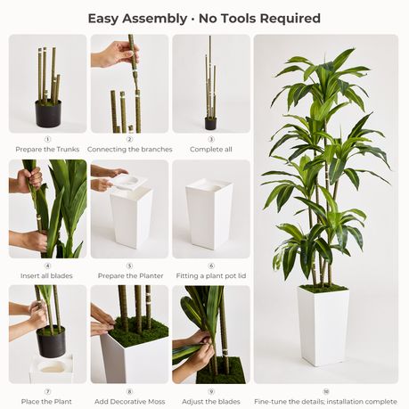 180cm Artificial Dracaena Tree
