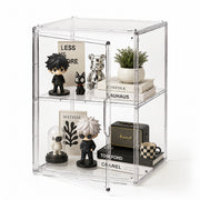 2-Tier Acrylic Display Cabinet