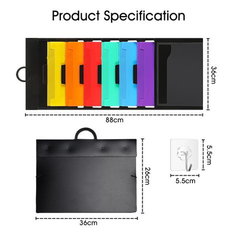 6-Pocket Expandable Document Binder