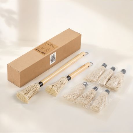Braai Basting Brush Set with 6 Replacement Heads