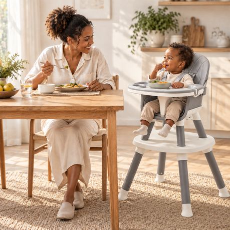 6-in-1 Convertible Baby High Chair