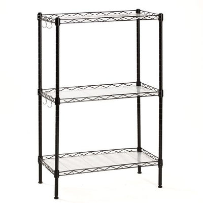 3-Tier Adjustable Steel Storage Rack