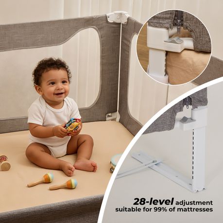 Baby Safety Bed Lattice Railing Protective Barrier - 1.8M
