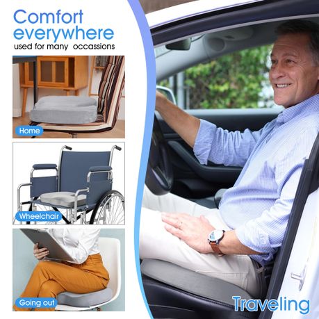 Ergonomic Gel Cushion Seat - Grey