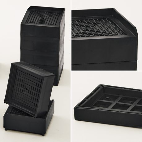 4pc Heavy Duty Furniture Risers