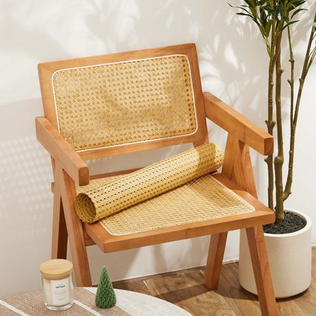 Natural Rattan Webbing Roll -  50cm x 100cm