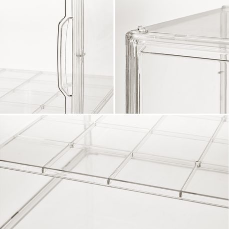 Acrylic Collectible Display Case with Magnetic Door| 2-Pack