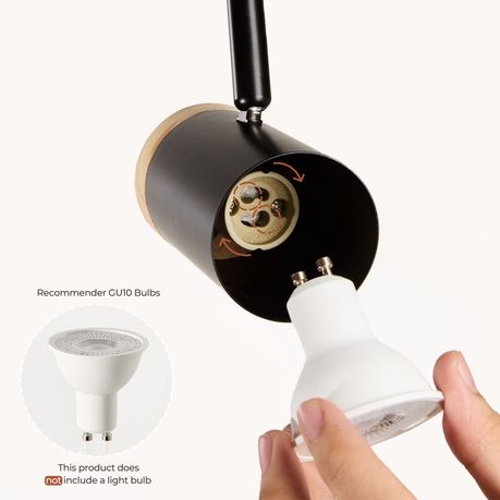 4-Head Adjustable Spotlight Ceiling Light