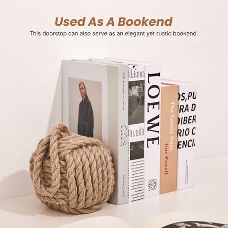 1.7kg Jute Rope Doorstop