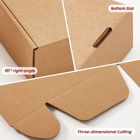 Chenshia 25Pc Foldable Cardboard Mailer Boxes