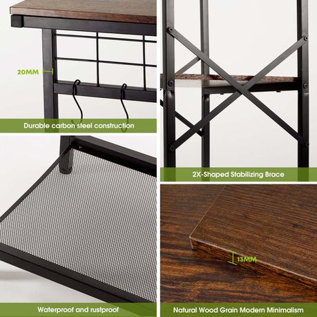 Kitchen Microwave Shelf