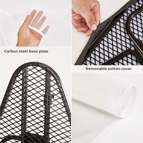 Foldable Tabletop Ironing Board with Iron Rest