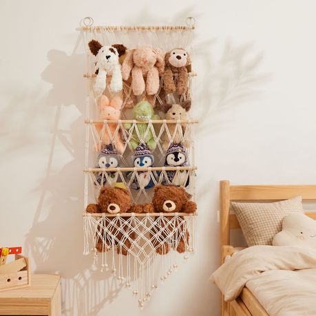4-Tier Toy Storage Hammock