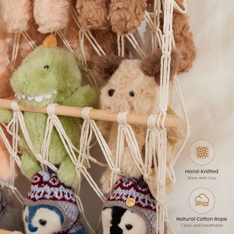 4-Tier Toy Storage Hammock