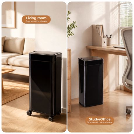 50L Stainless Steel Touchless Sensor Bin