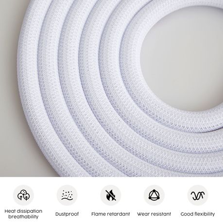 Chenshia Cord Protector Wire Loom Tubing Cable Sleeve Split Sleeving