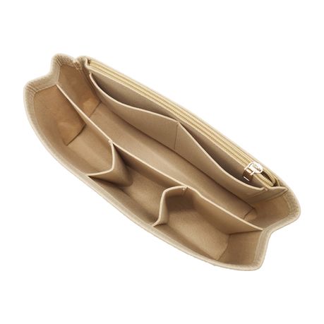 Beige Handbag Organizer Inner