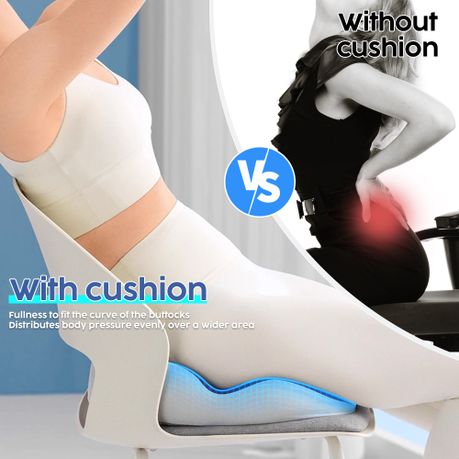 Ergonomic Memory Foam Office Desk Chair Sitting Cushion