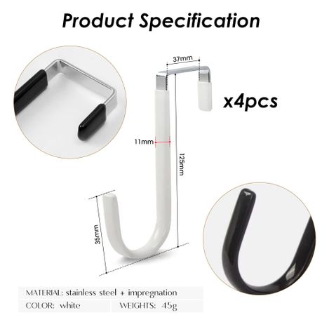 Heavy-Duty Over-The-Door Hooks