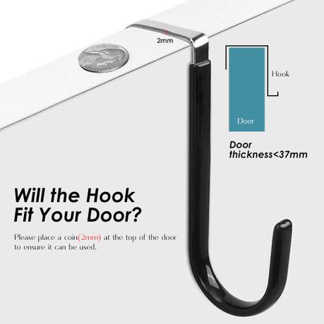 Heavy-Duty Over-The-Door Hooks