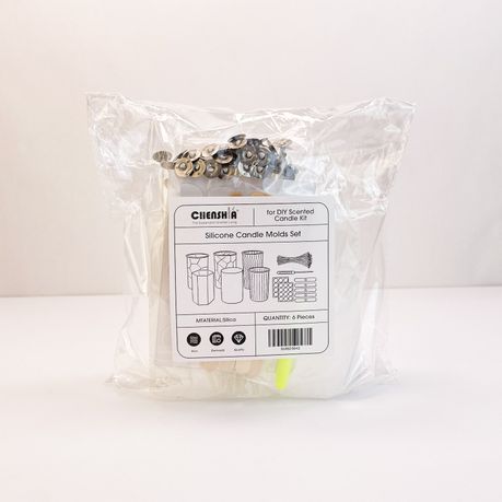 Silicone Candle Making Kit With 3D Moulds & Accessories