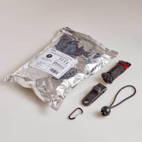 Tarp Clips Heavy Duty 12-Piece Camping Tent Clamps Bungee Ball Cord Set