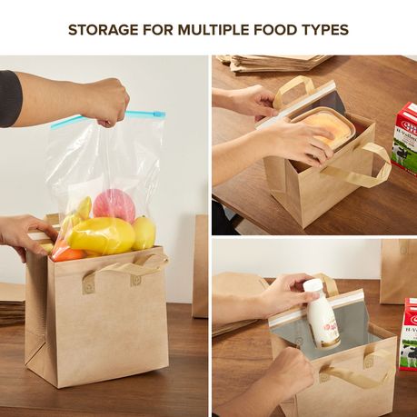 Reusable Insulated Takeout Bags with Aluminium Foil Sealing - 50 Piece