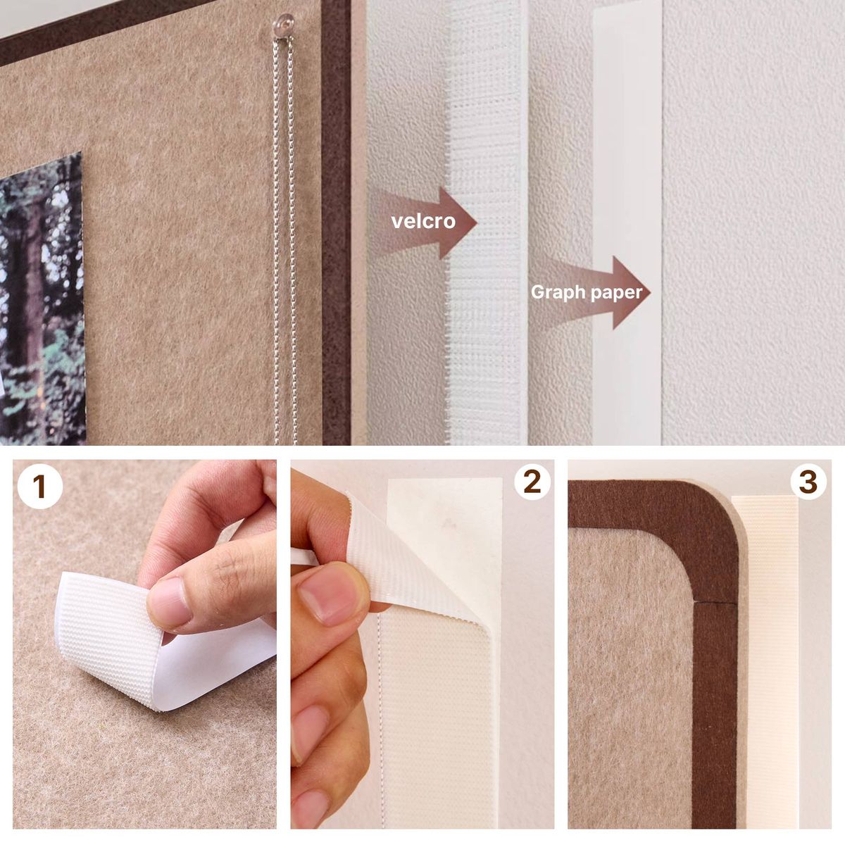 Wall-Mounted Bulletin Board