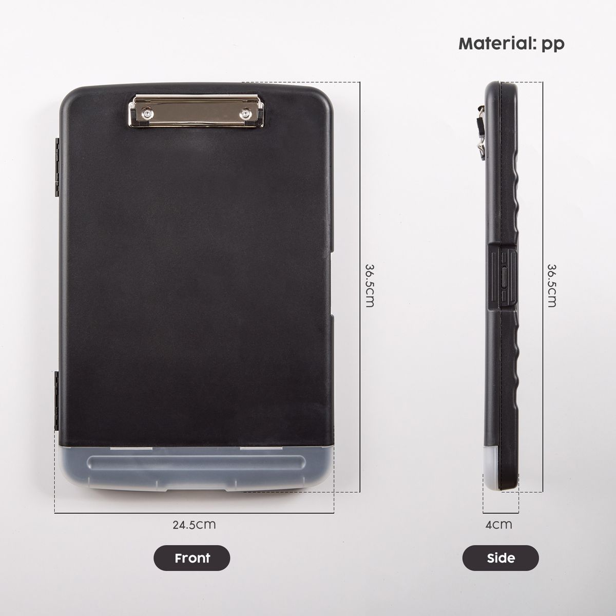 Chenshia Multi-functional A4 Bi-Fold Clipboard-Binder Storage Compartment