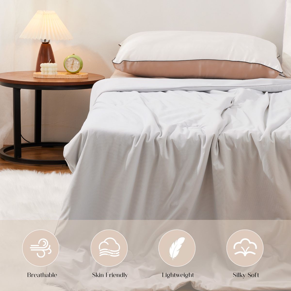Chenshia Summer Sleep Cooling Duvet Comforter Summer Blanket Bedding