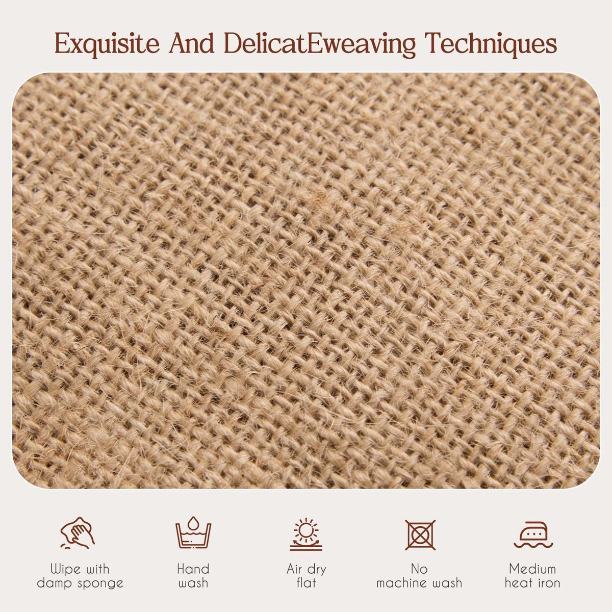 Brown Jute Placemats (4 Piece)