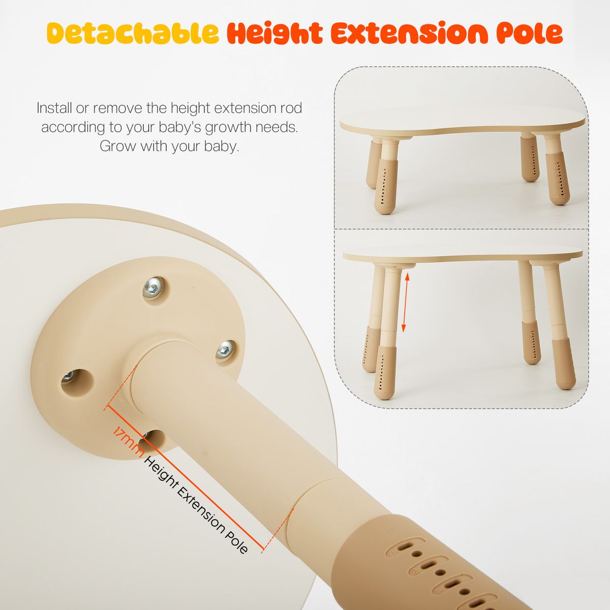 Montessori Toddler Table - 18m–7yrs