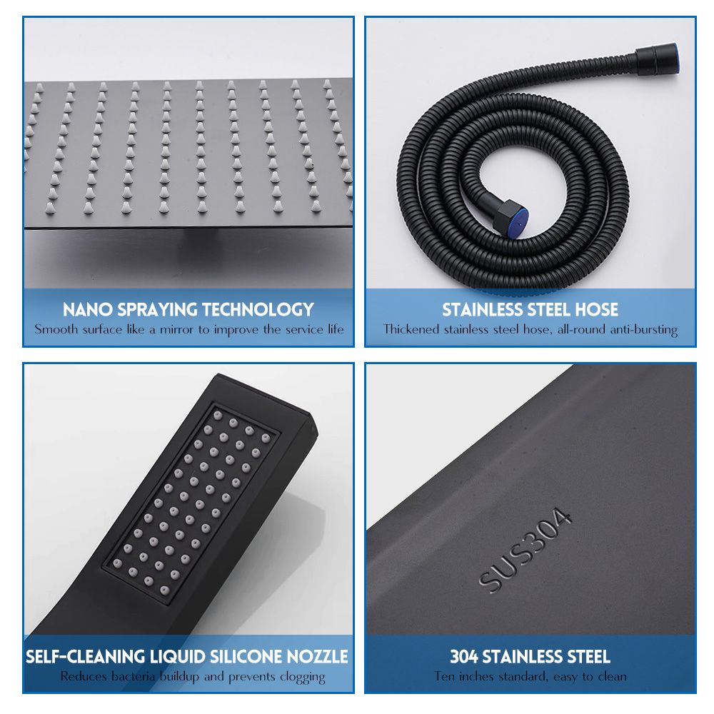 Rainfall & Handheld Shower Set