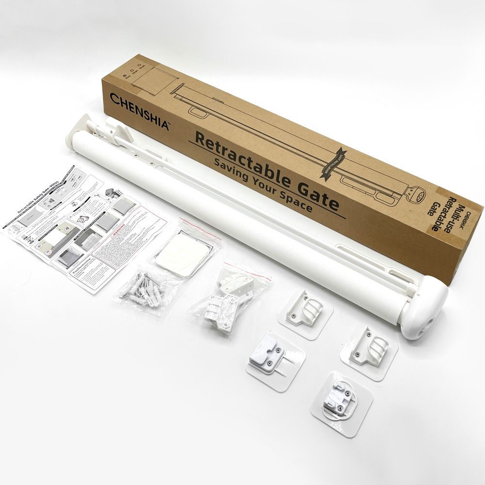 Extra-Wide Retractable Baby and Pet Safety Gate