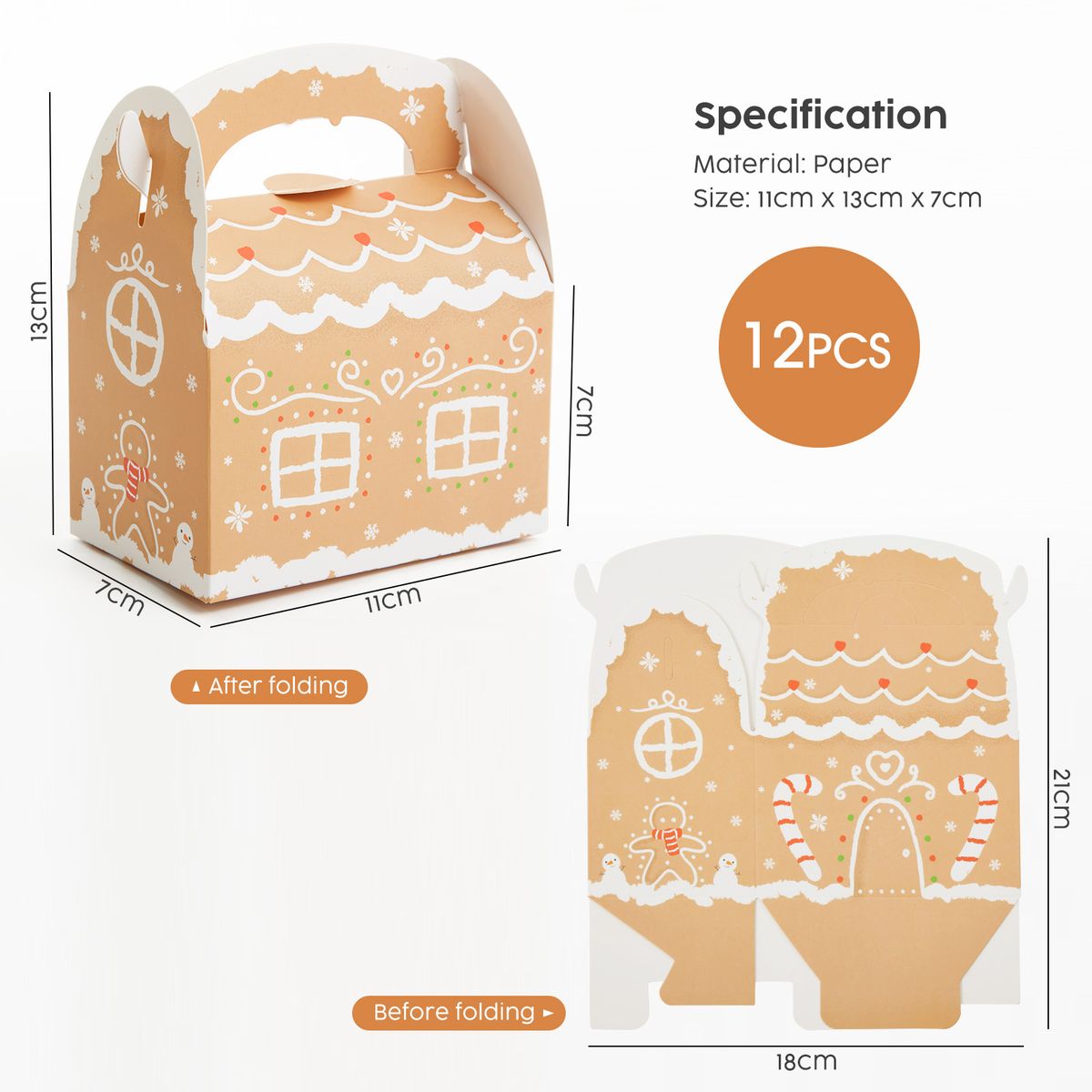 16-Piece Christmas Party Treat & Gift Box Set