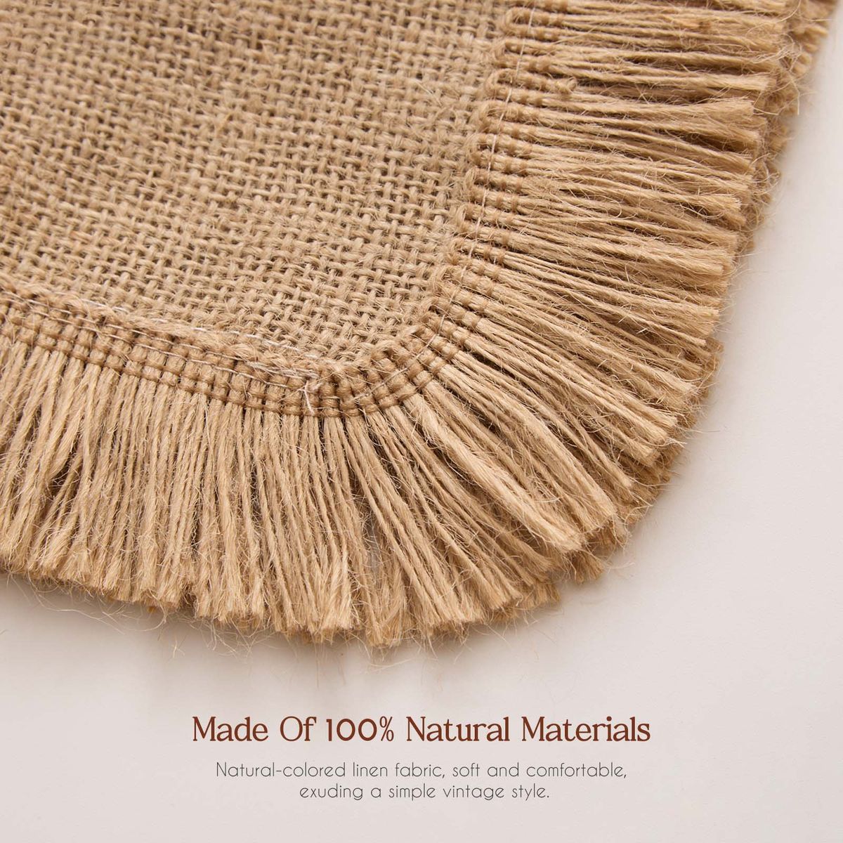 Brown Jute Placemats (4 Piece)
