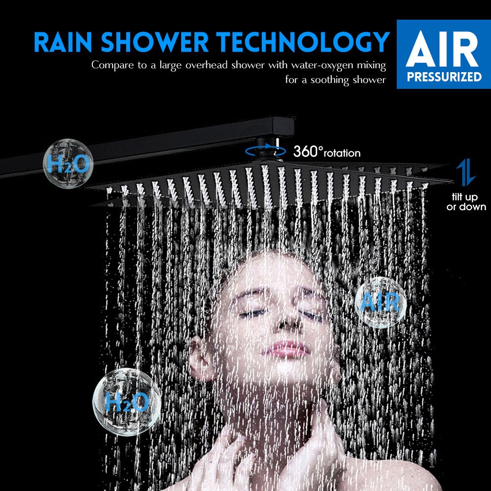 Rainfall & Handheld Shower Set