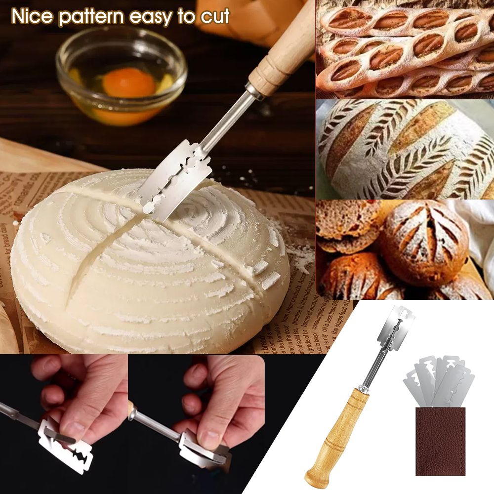Rattan Banneton Bread Proofing Basket Set
