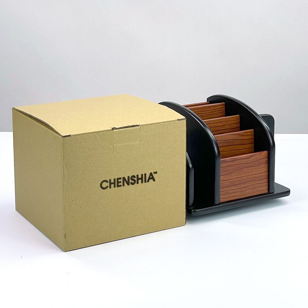 Chenshia Remote Control Organiser,Wooden Desk Organizer