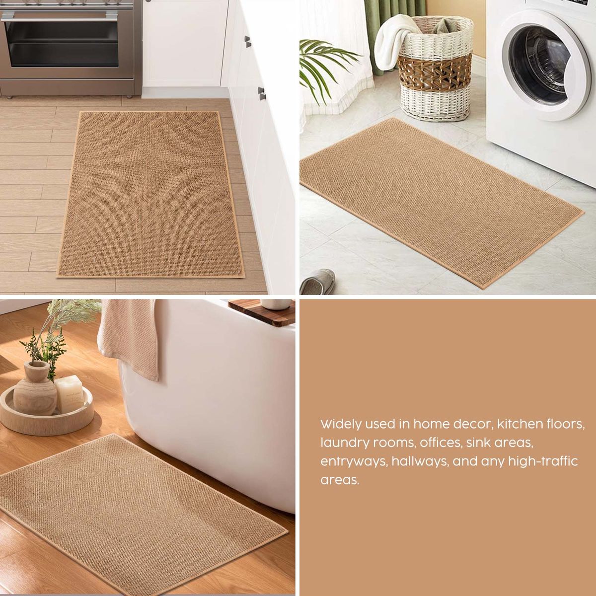 Woven Seagrass Floor Mat
