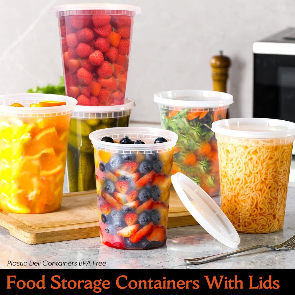 900ml Deli Food Containers