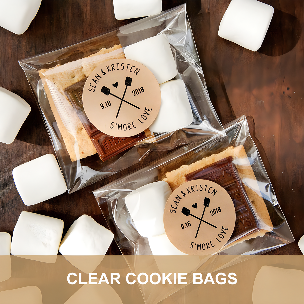 Clear Food Bags - 200Pcs