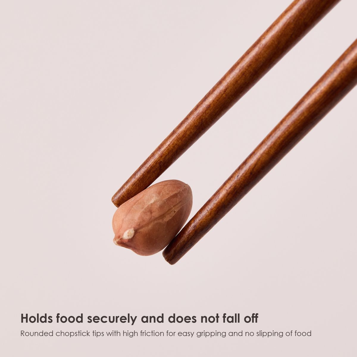 Sandalwood Reusable Noodle Chopsticks - 10 Pack