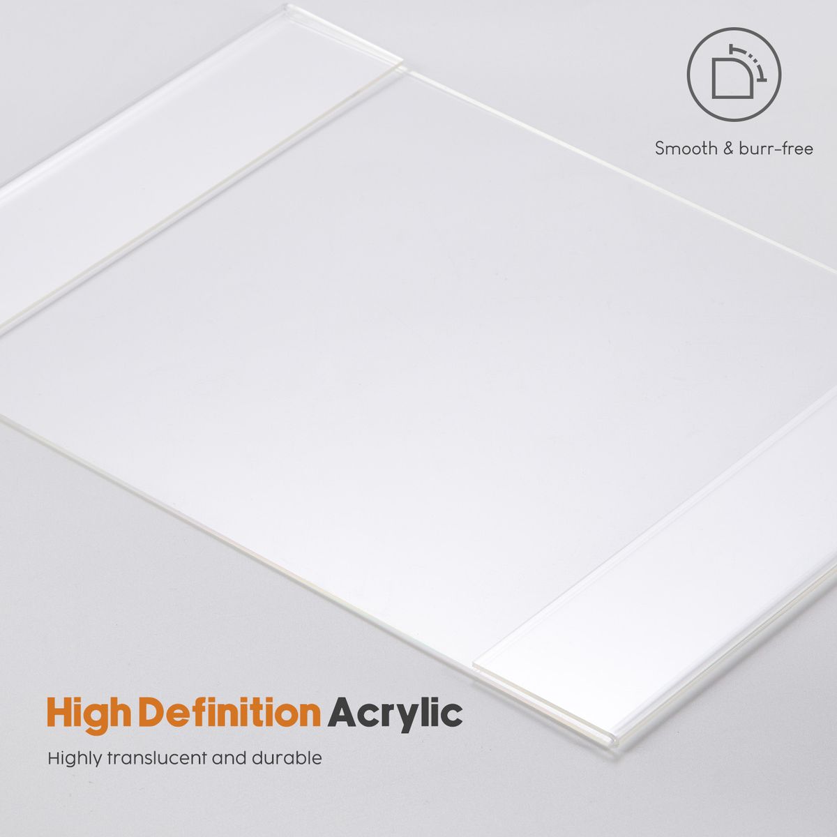 A4 Clear Acrylic Sign Holders (6 Piece)