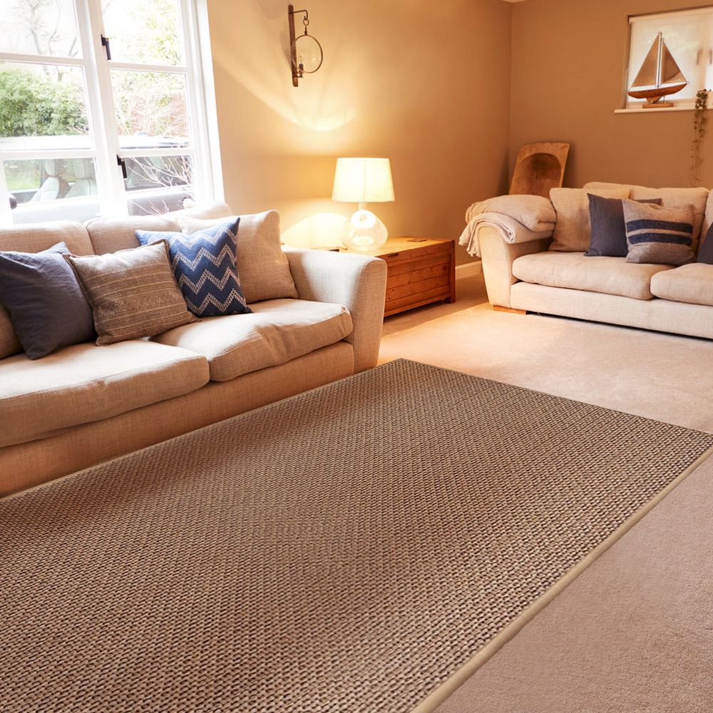 Woven Jute Floor Mat