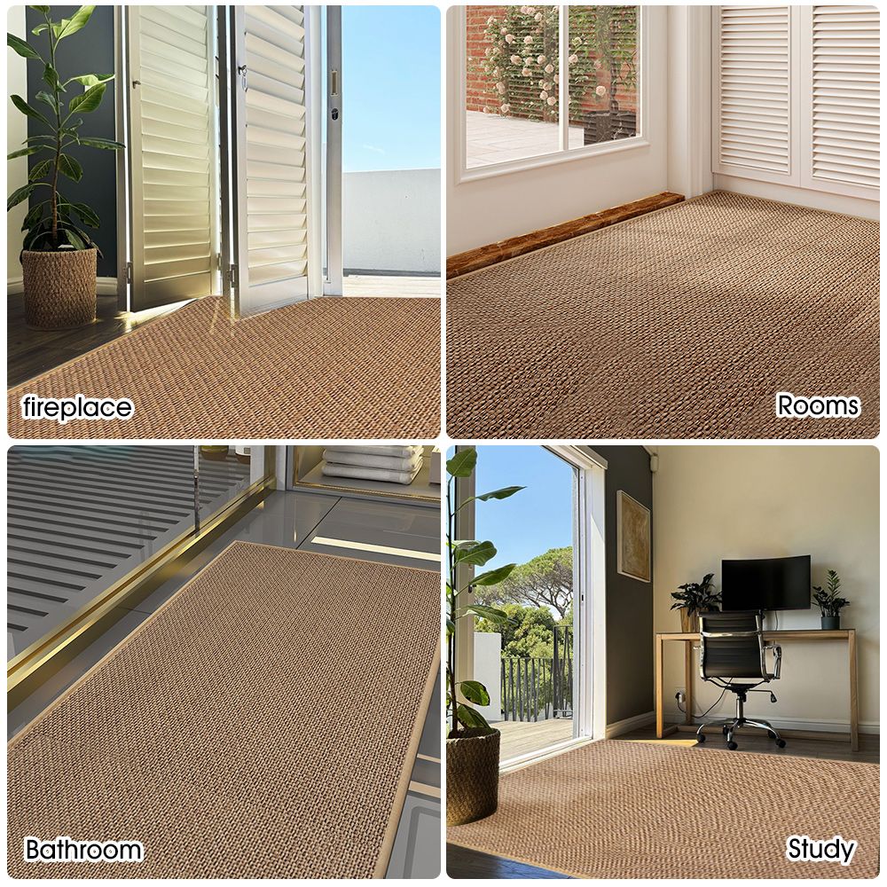Woven Jute Floor Mat