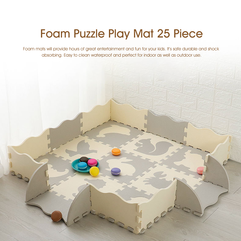 Foam Baby Play Mat Interlocking EVA Tiles Kids Floor Puzzle