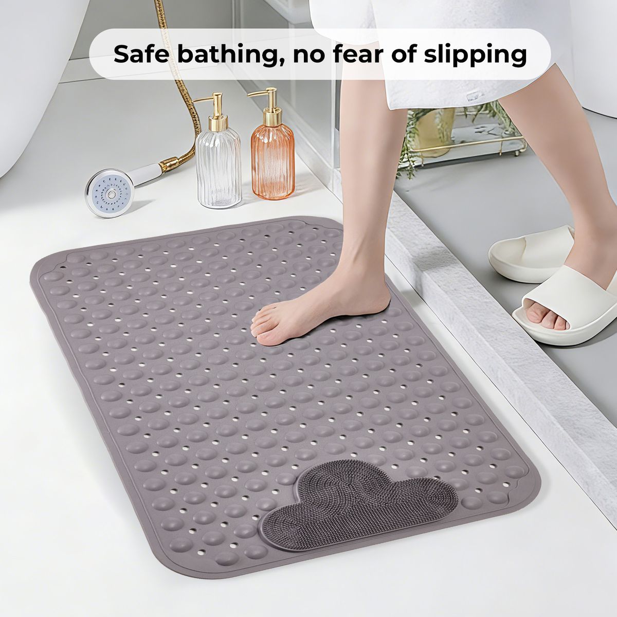 Bathroom Shower Mat - Non-Slip Bathmat