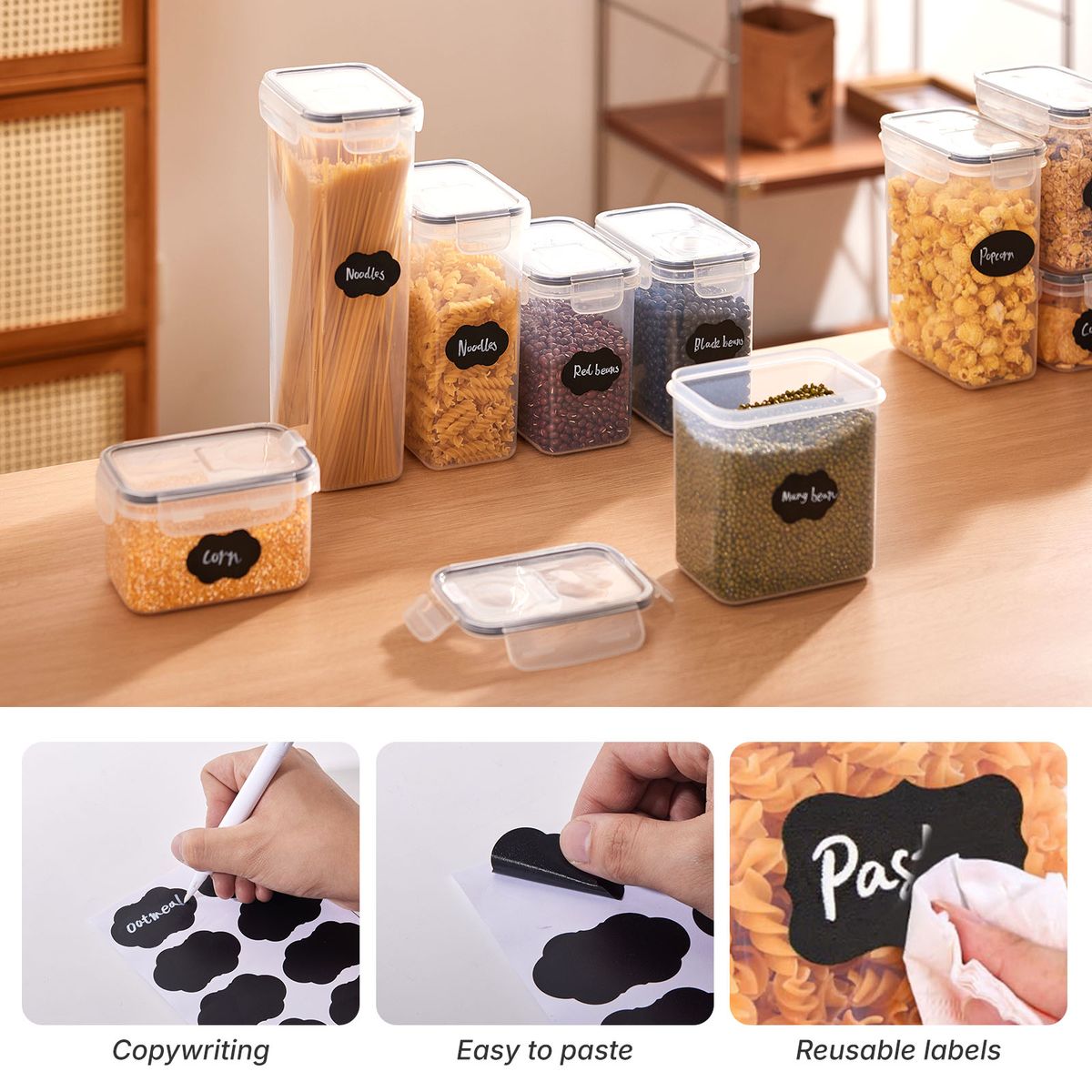Chenshia 24pc Airtight Food Storage Container with Lids