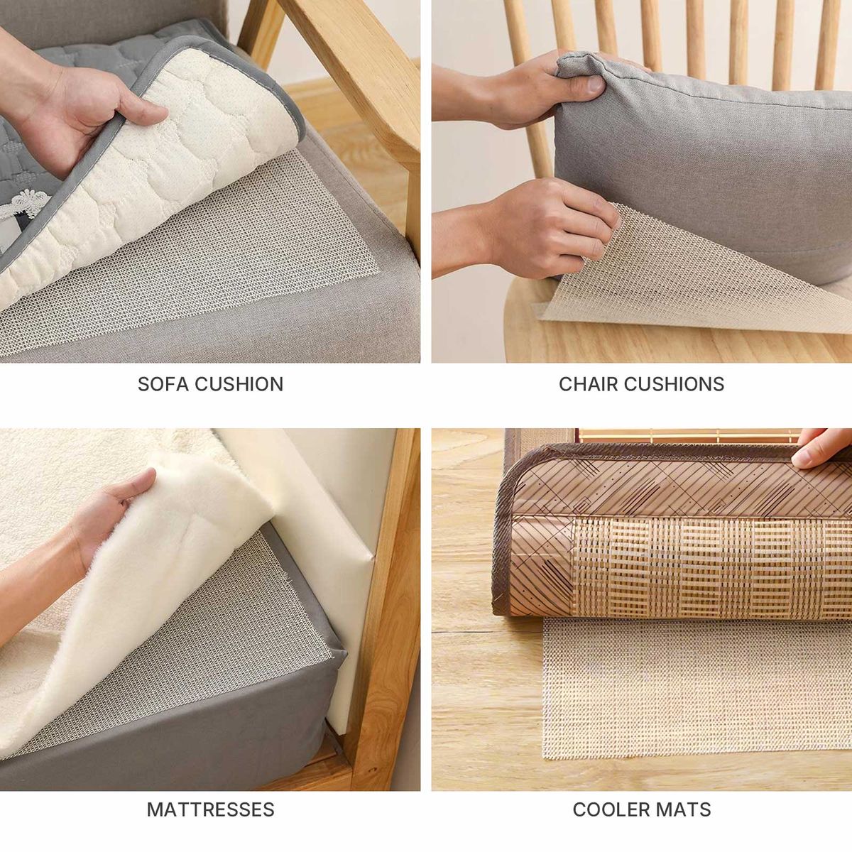 PVC Non Slip Rug Gripper Roll Anti Slip Drawer Liner